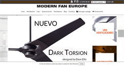 Desktop Screenshot of modernfaneu.com