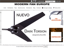 Tablet Screenshot of modernfaneu.com